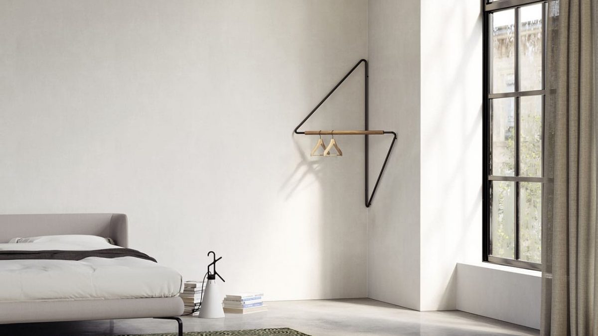 <b>Stalak za odeću</b> koji staje u <b>UGAO</b> i štedi prostor