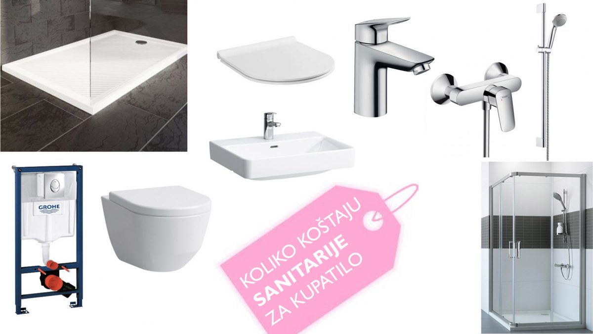 Od <b>najpovoljnijeg</b> do <b>najskupljeg:</b> Koliko koštaju <b>sanitarije za kupatilo</b>