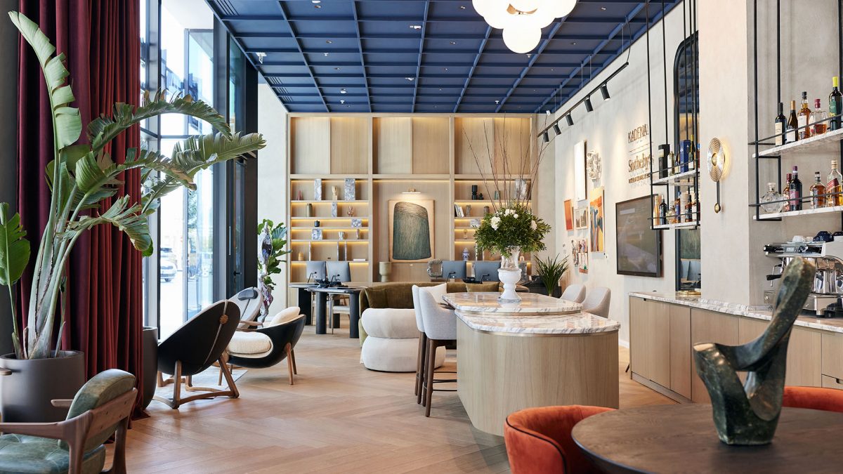 <b>Poslovni prostor Kadena Sotheby’s</b> zamišljen je kao mesto promocije domaćih umetnika i dizajnera