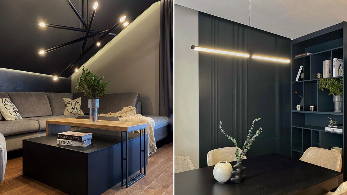 Minimalistički enterijer kuće u Grockoj bez ijedne zaobljene linije