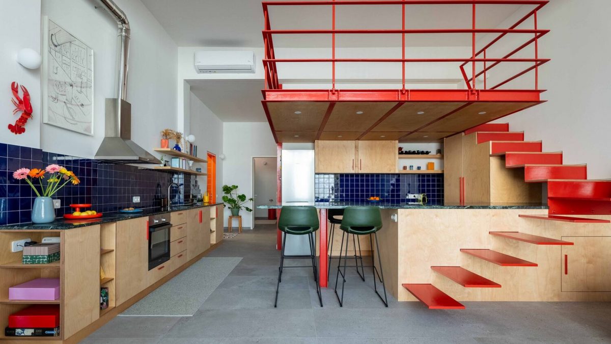 Ko bi rekao da je ovaj razigrani stan u Grčkoj nekad bio – radionica