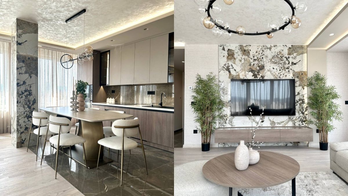 Stub kao ukras: Velike pločice su glavni adut ovog stana sa potpisom domaće arhitektkinje