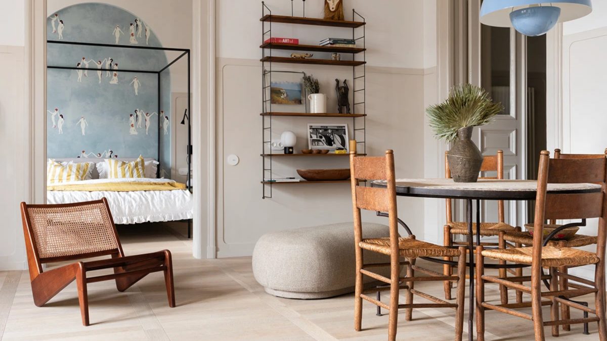 Ovaj stan sa visokim plafonima u Budimpešti uspešno spaja prošlost i savremeni komfor