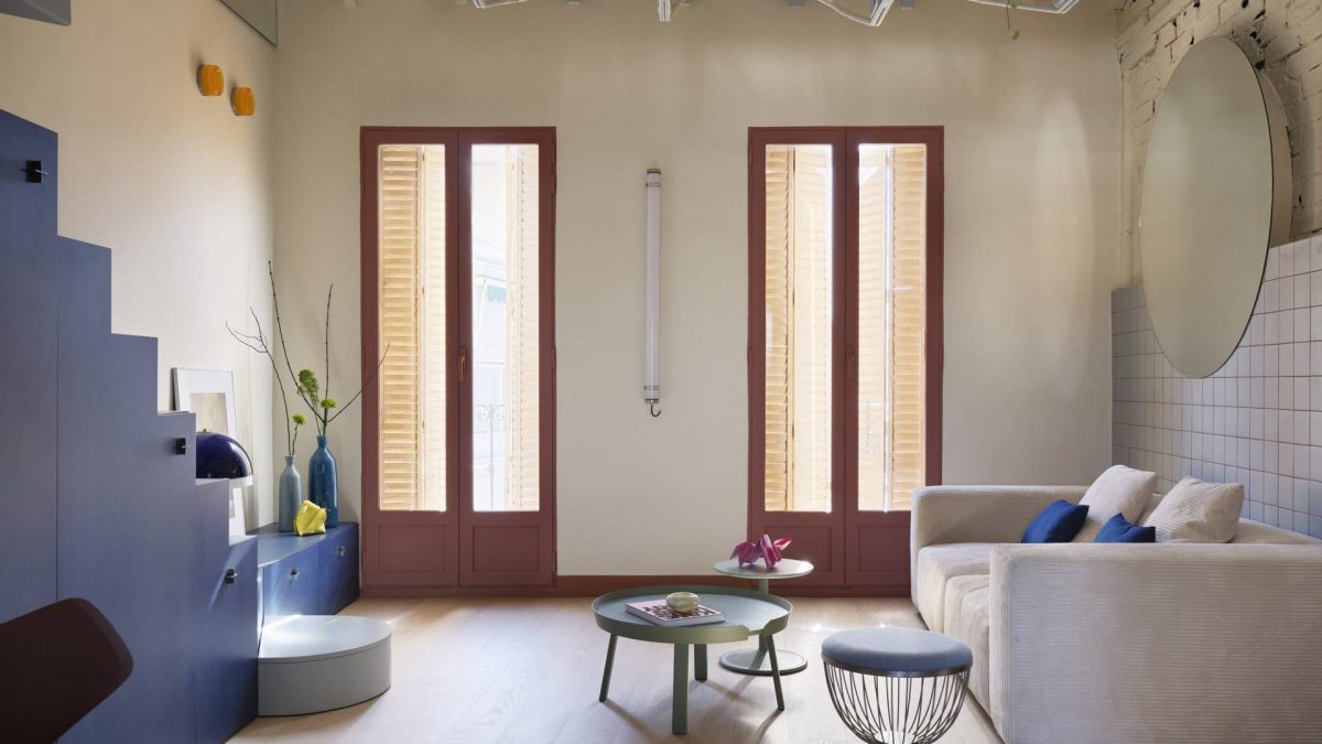 Kako je urušeni krov postao najlepši deo malog stana u Madridu