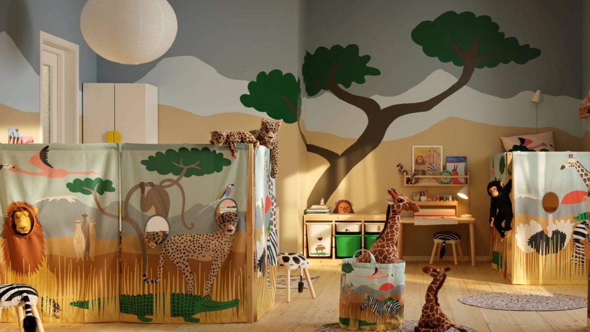 Nova IKEA kolekcija pomaže prirodi u Srbiji i pretvara dečju sobu u afričku savanu