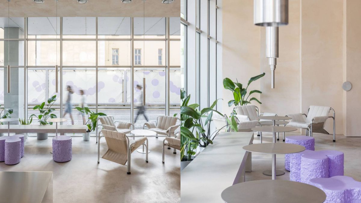 Ova poslastičarnica u Bratislavi pametno kombinuje samo jednu boju i neutralni mikrocement