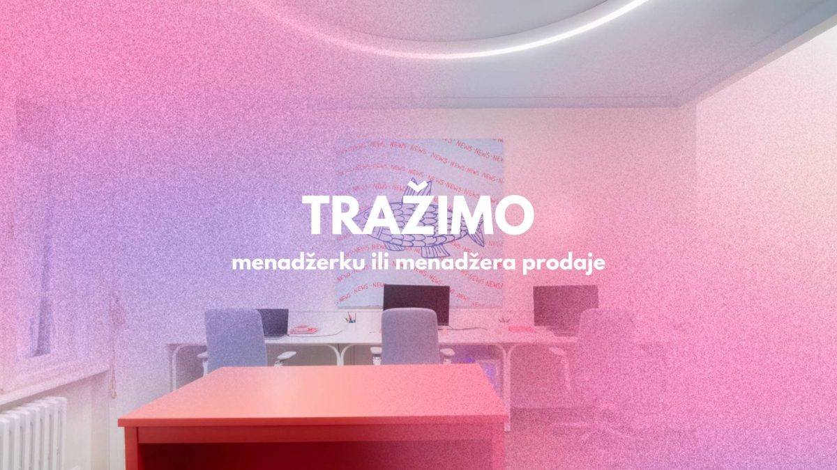 Postanite deo tima portala Dizajn enterijera: Traži se menadžerka ili menadžer prodaje