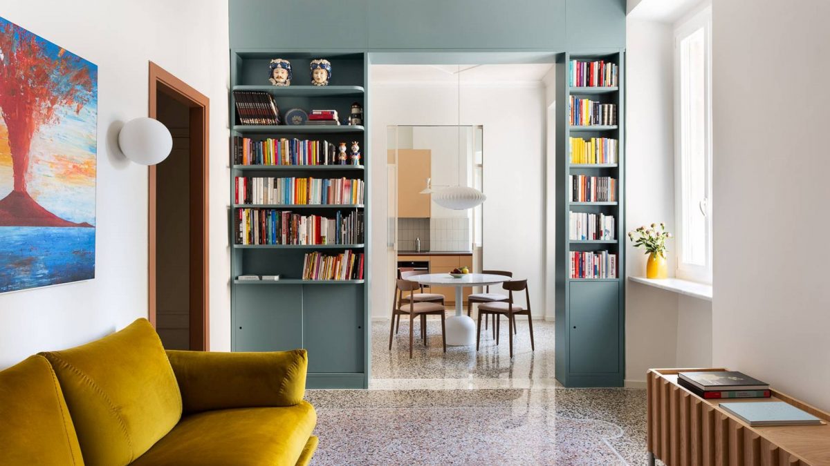 Pronašli smo stan u Rimu čiji enterijer spaja secesiju, boje i „hygge“ duh