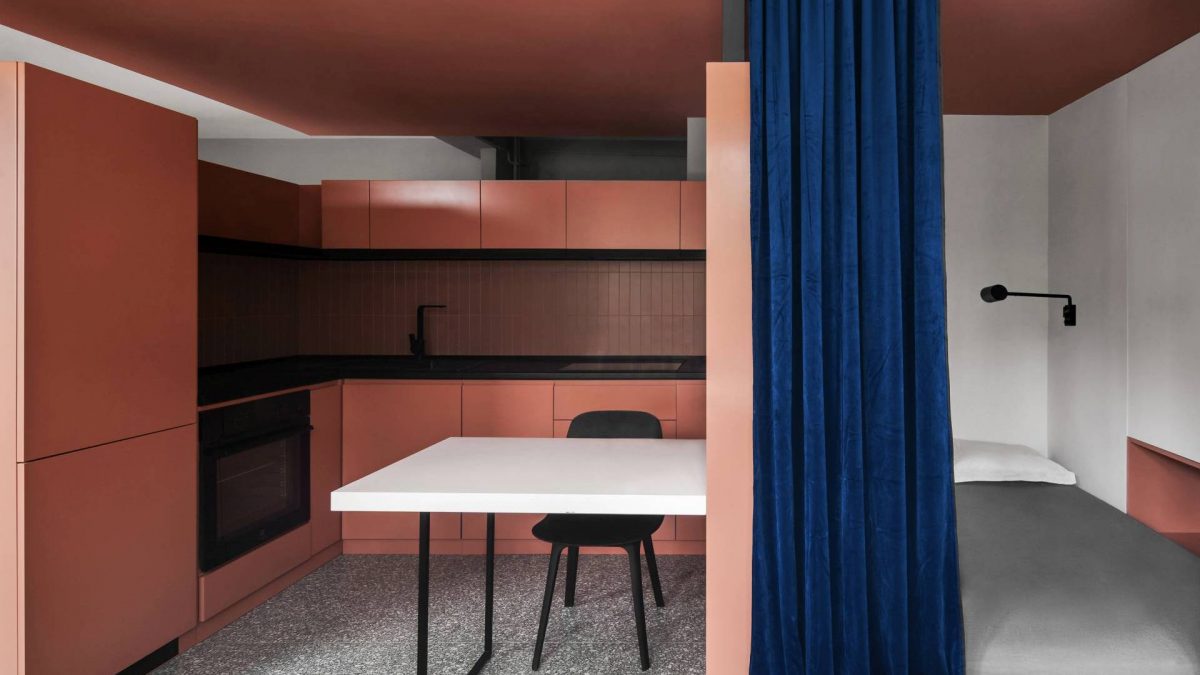 Kako je stan od 45 kvadrata na Vračaru uređen bez klasičnih pregrada