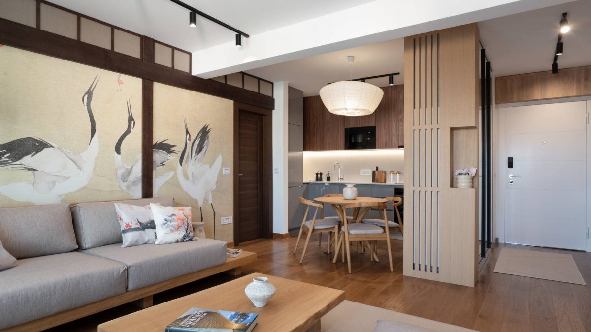 Kako je na Dorćolu uređen enterijer stana po uzoru na Japan