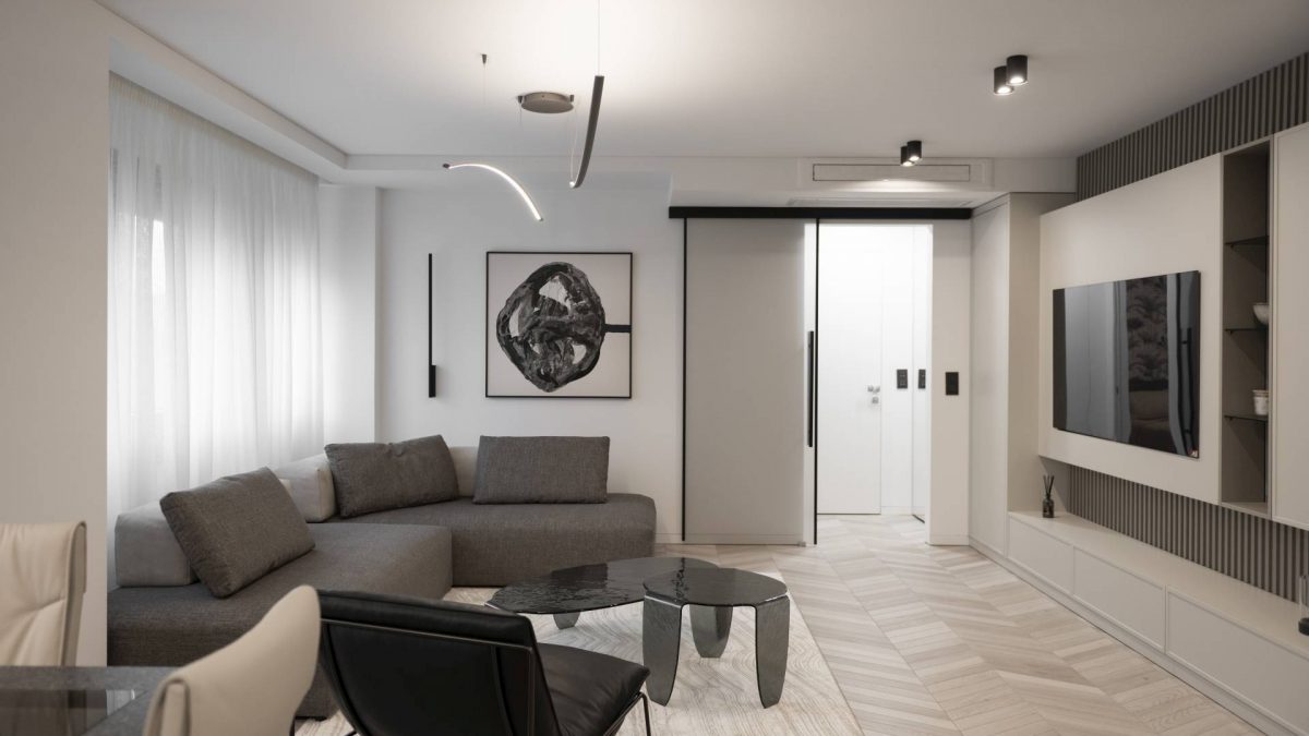 Stanom u Deligradskoj ulici dominira moćno umetničko delo