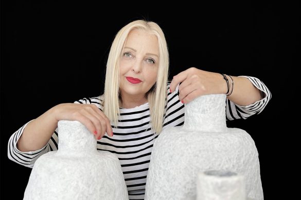 Autorka brenda Papel sa dve skulpturalne forme od recikliranog papira