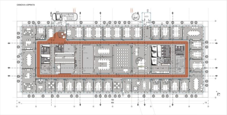Osnova četvrtog sprata