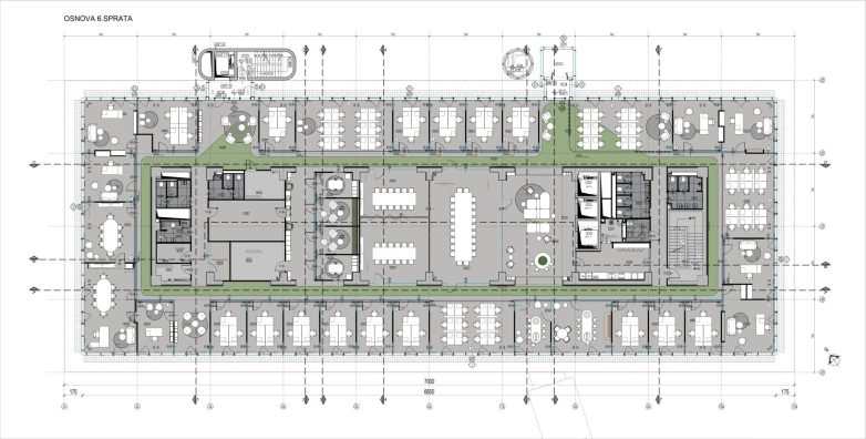 Osnova šestog sprata