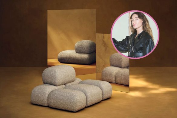 Modularna "lounge" fotelja iz H&M Home kolekcije u saradnji sa Keli Virstler