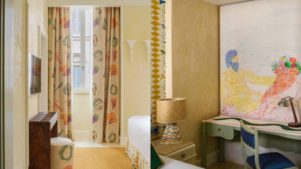 Sobu u hotelu u Rimu u potpunosti je oslikao poznati umetnik