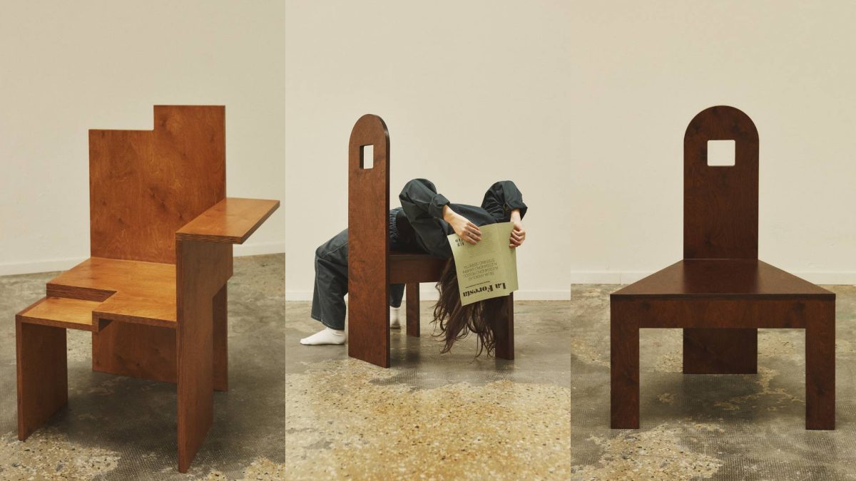 Ova kolekcija stolica prihvata nepravilne načine sedenja