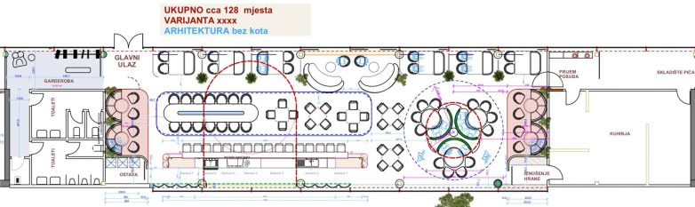 Osnova projekta - enterijer