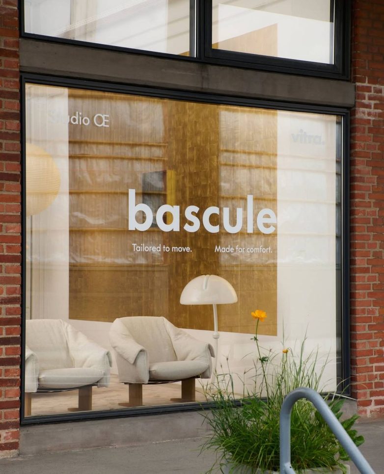 Izlog Vitrine prezentacije Bascule fotelje na 3 Days of Design u Kopenhagenu