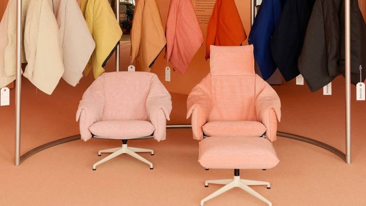 Vitra ima novu fotelju sa presvlakom koja izgleda kao – sako