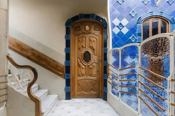 Ulaz u obnovljeni dom na trećem spratu Casa Batlló u Barseloni