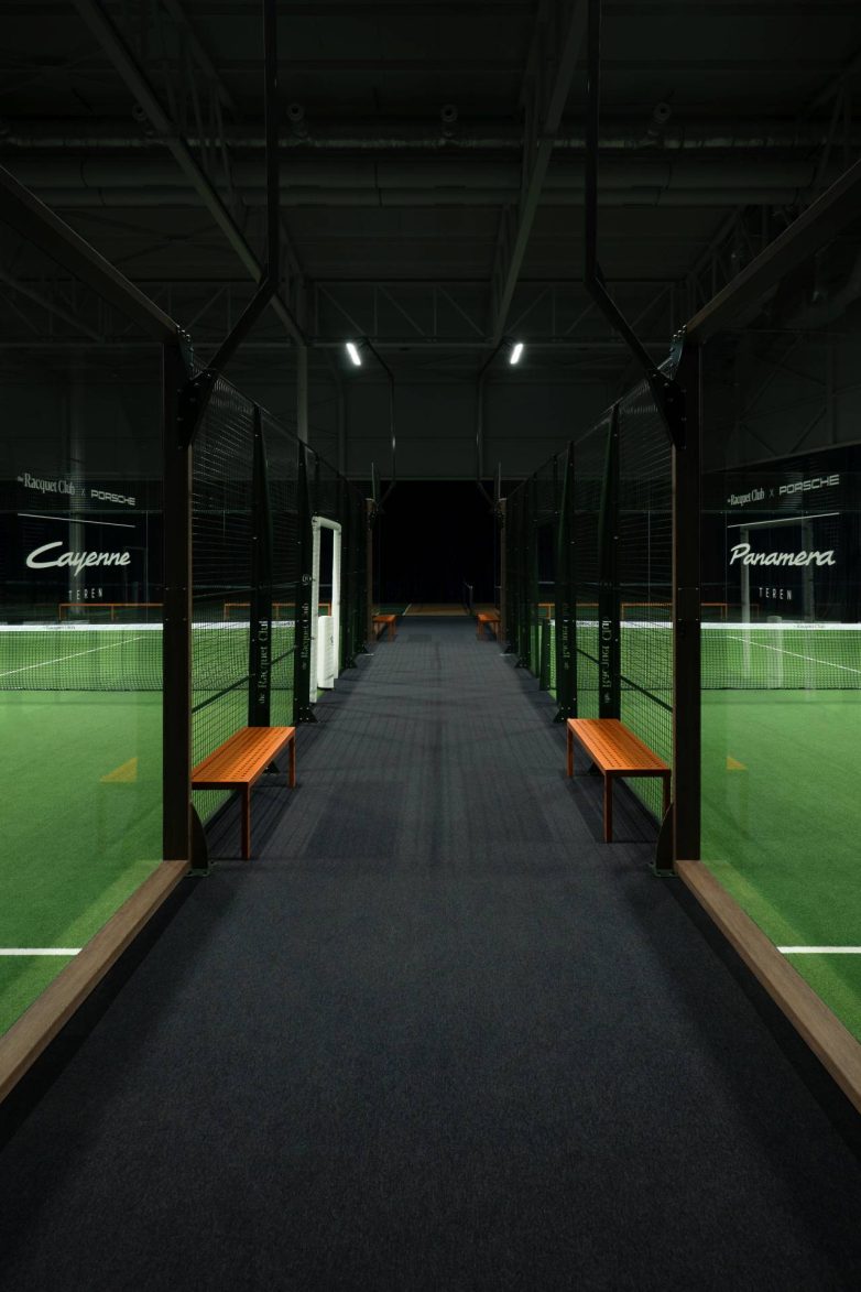 Tereni u sportskoj hali The Racquet Cluba