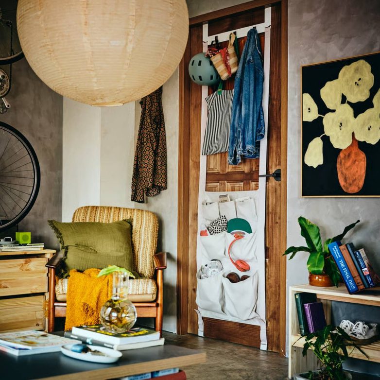 IKEA KOMPISHÄNG organizator i vešalica koja se postavlja na vrata bez bušenja